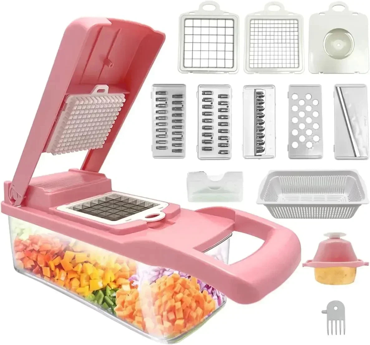 Multifunction Vegetable Cutter And Food Chopper Kitchen Gadget