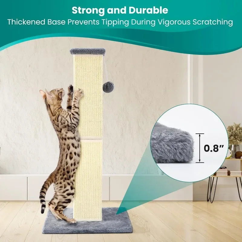 Hign-concerned Cat Scratching Post Indoor Sisal Scratcher