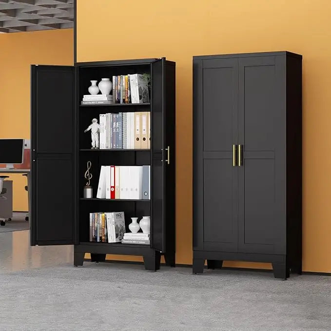 YQXH Metal Storage Cabinet For Home Office And Kitchen