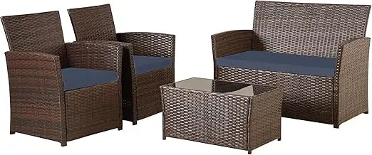 Modular Wicker Patio Furniture Rattan Sectional Sofa