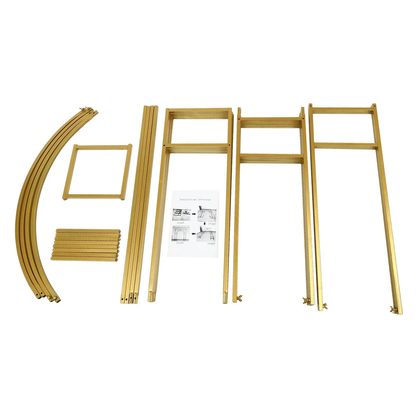 Metal Wedding Arch For Ceremony Balloon Frame Garden Decor