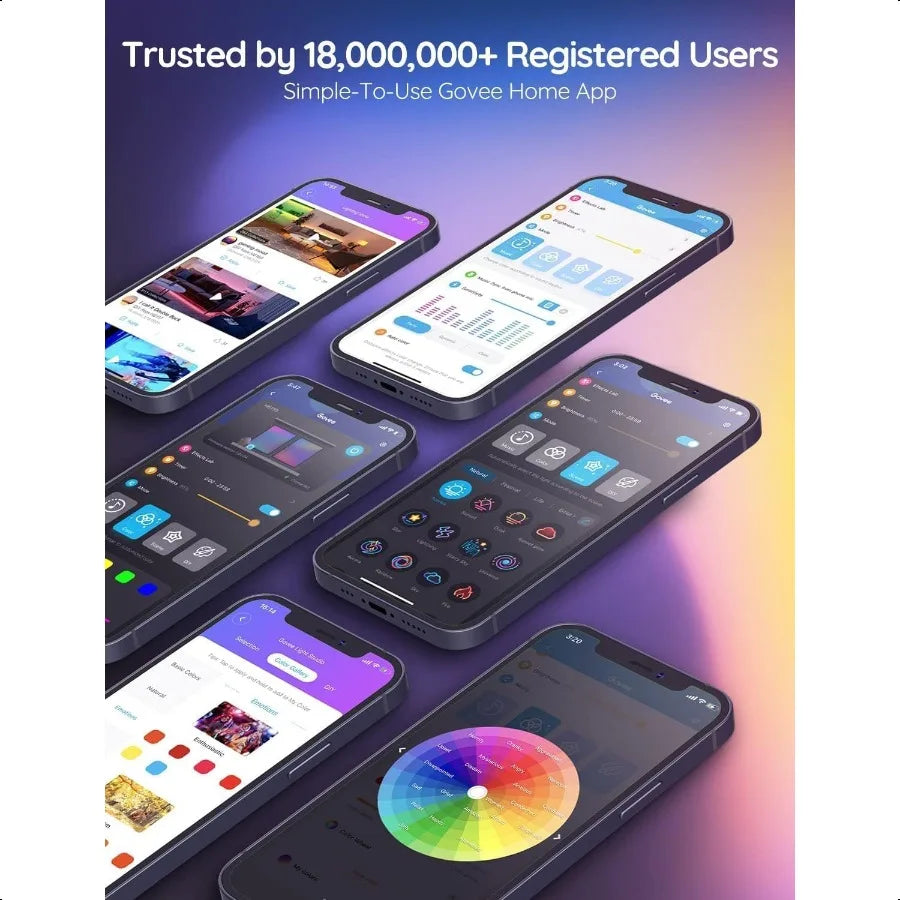 Hign-concerned Chemical Smart LED Strip Lights WiFi Alexa