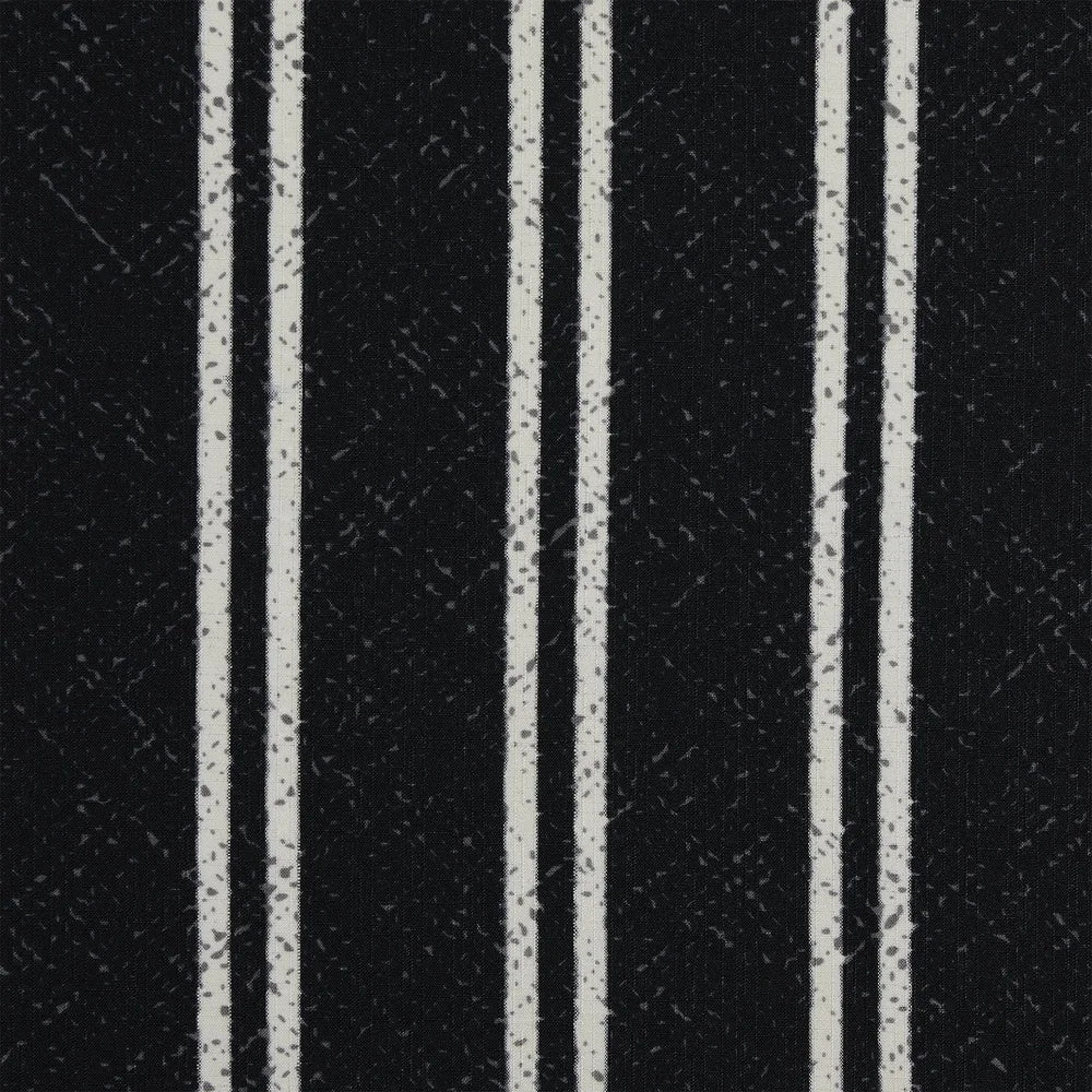 13 Piece Shower Curtain Set with Hooks Black White Pinstripes 72x72 Polyester Washable Bathroom Decor Easy Care