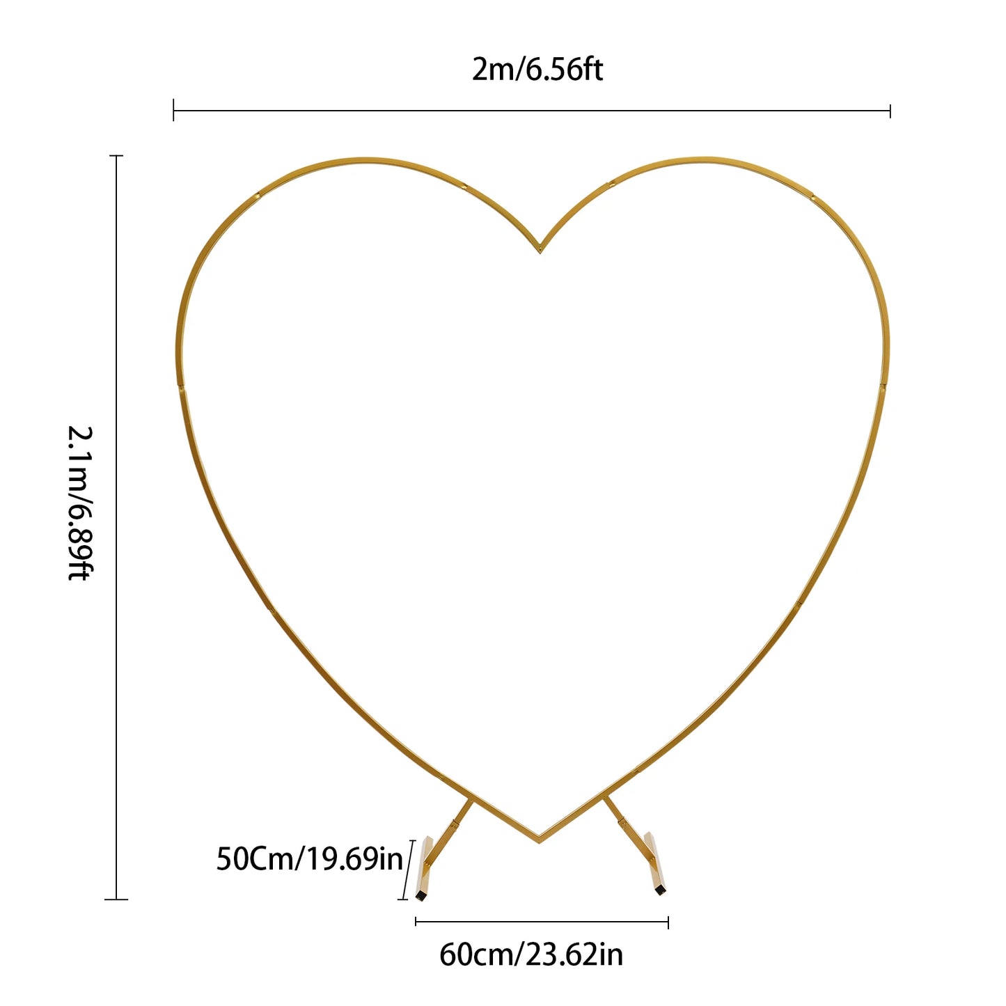 Metal Backdrop Stand For Wedding Arches And Balloon Arch Frame