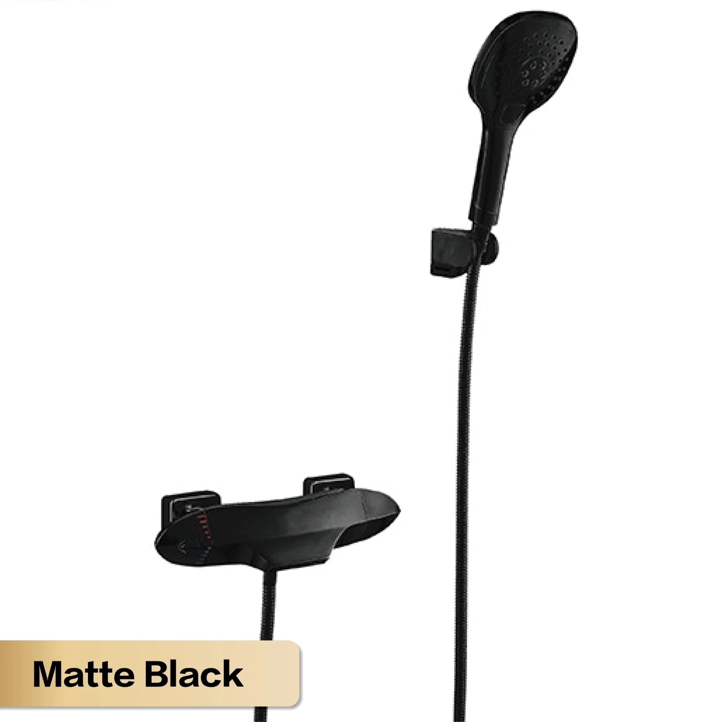 Luxury brass Gold bathroom faucet with simple constant temperature design Dual control of Hot & Cold 2 function bathtub Mixer