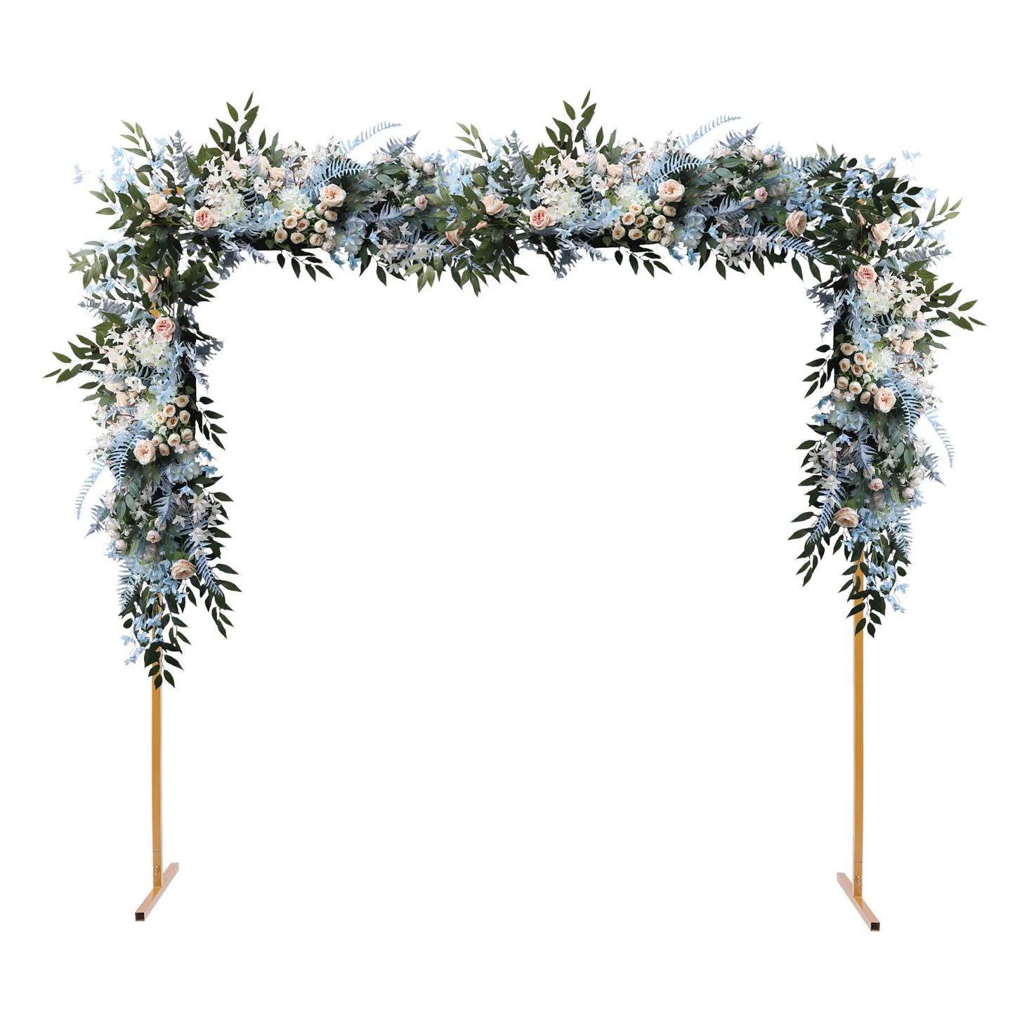 NONECN Wedding Arch Stand With Bases Easy Assembly Garden