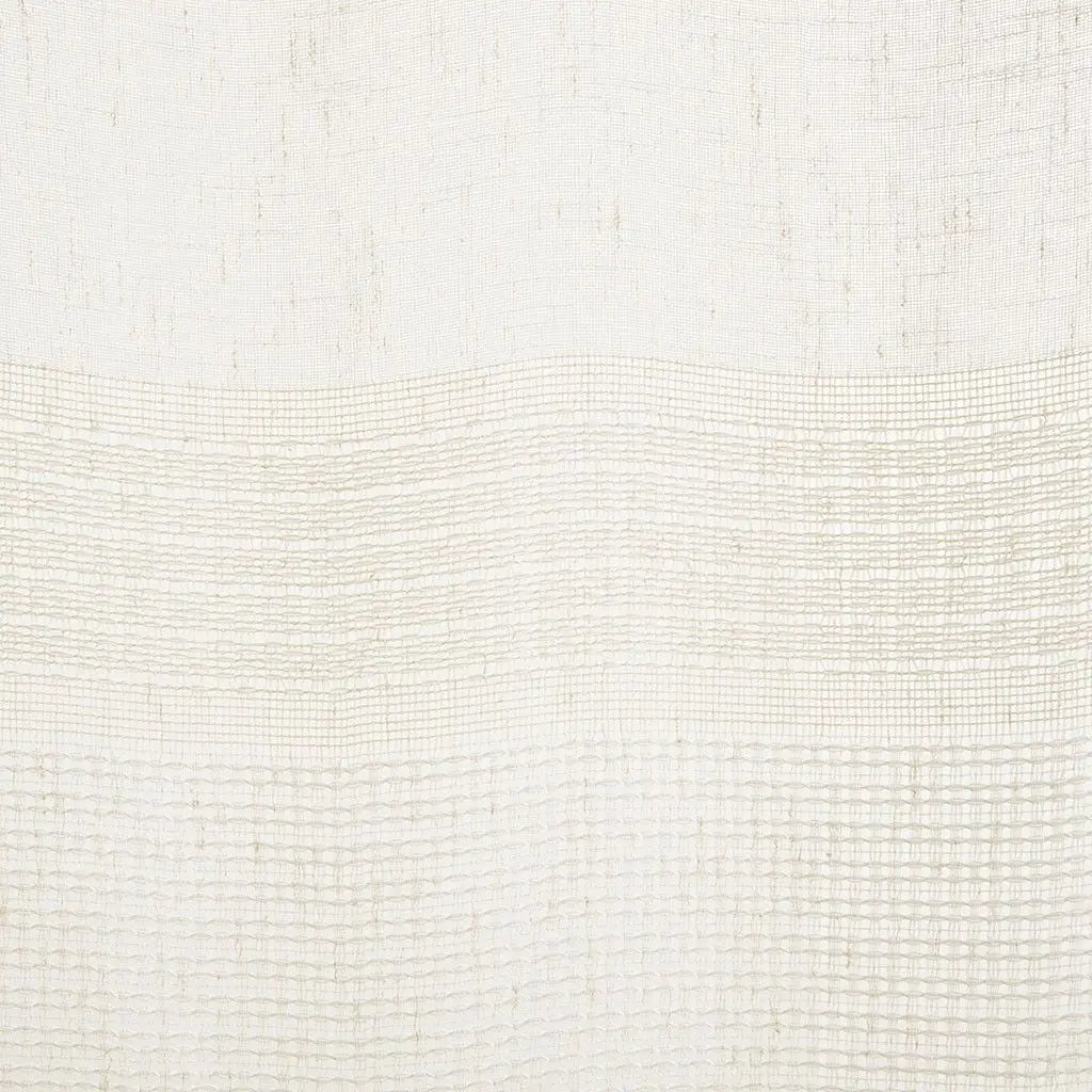 Yarn Dye Linen Sheer Curtain Panel Pair for Windows