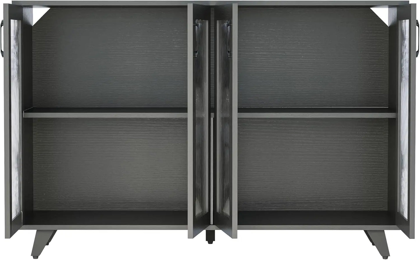 Kitchen Buffet Server Table Accent Sideboard Cabinet With Doors