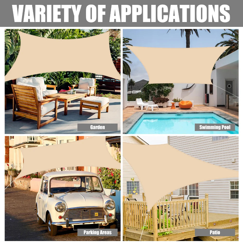 Jiangsu Sun Shade Sail Outdoor Canopy UV Block Sunscreen