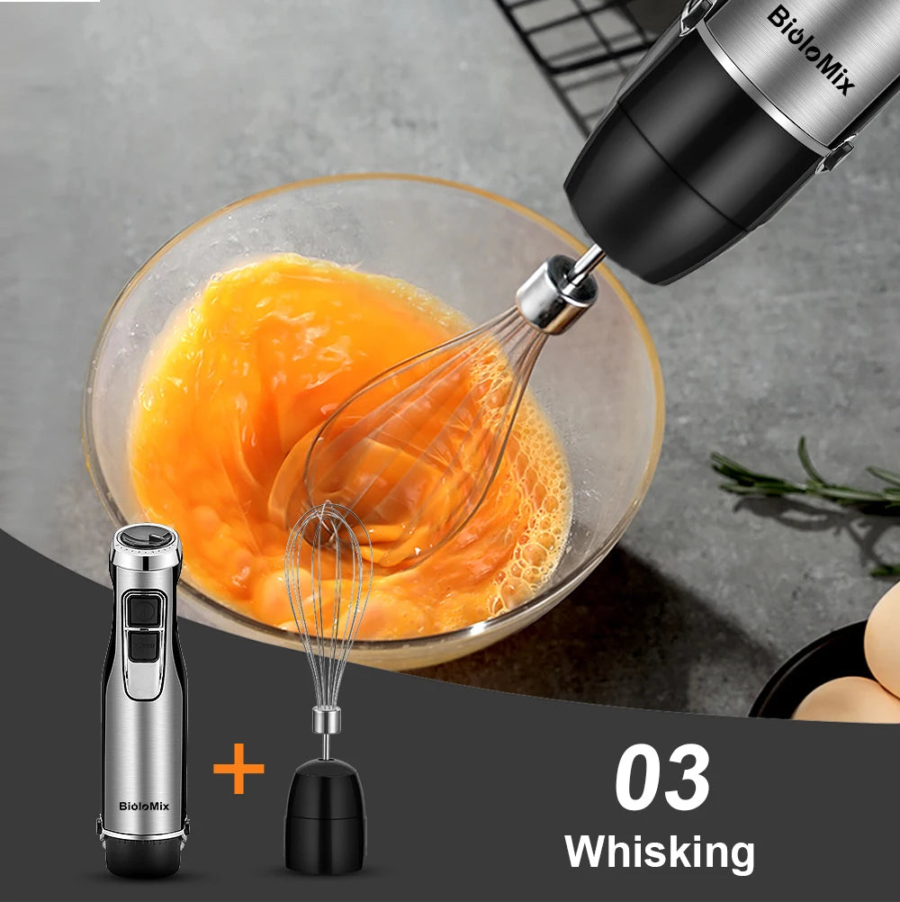 Biolomix Four In One High Power Immersion Stick Blender