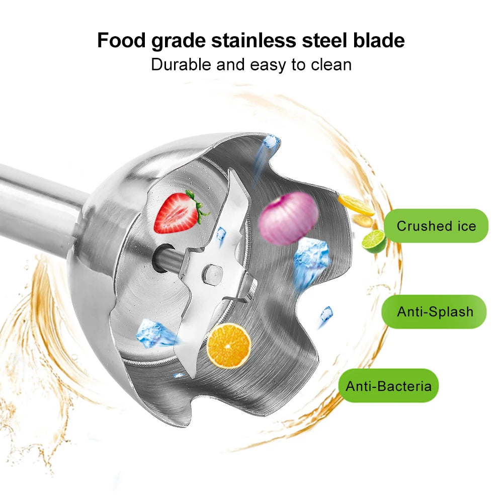 Biolomix Four In One High Power Immersion Stick Blender