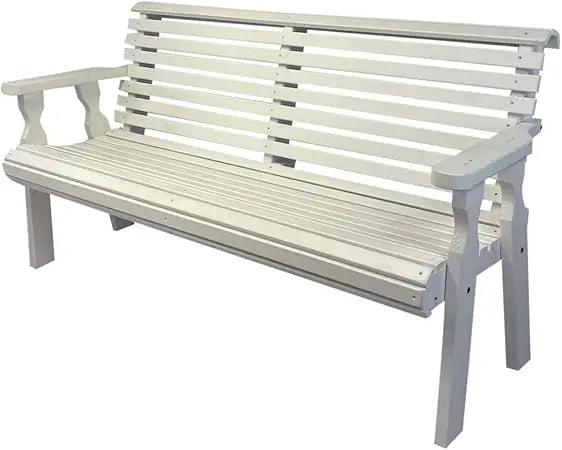 Dafify Amish Outdoor Roll Back Bench Heavy Duty Patio