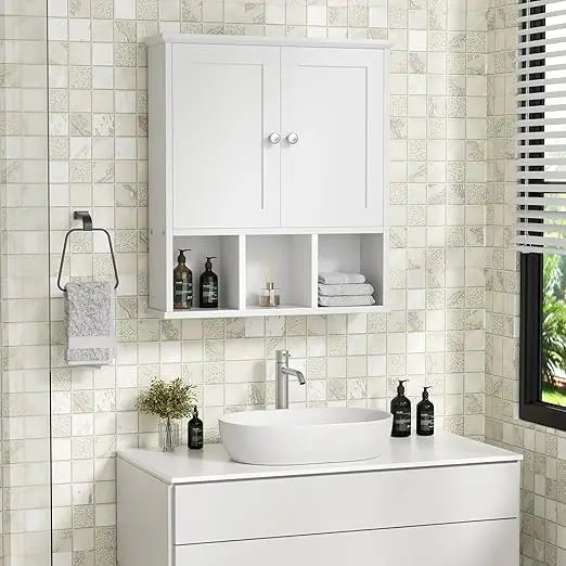 Bathroom Wall Cabinet Over Toilet With Adjustable Shelf