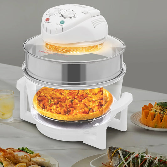 Visual Air Fryer 110V 1200W 360 Degree Hot Air Circulation