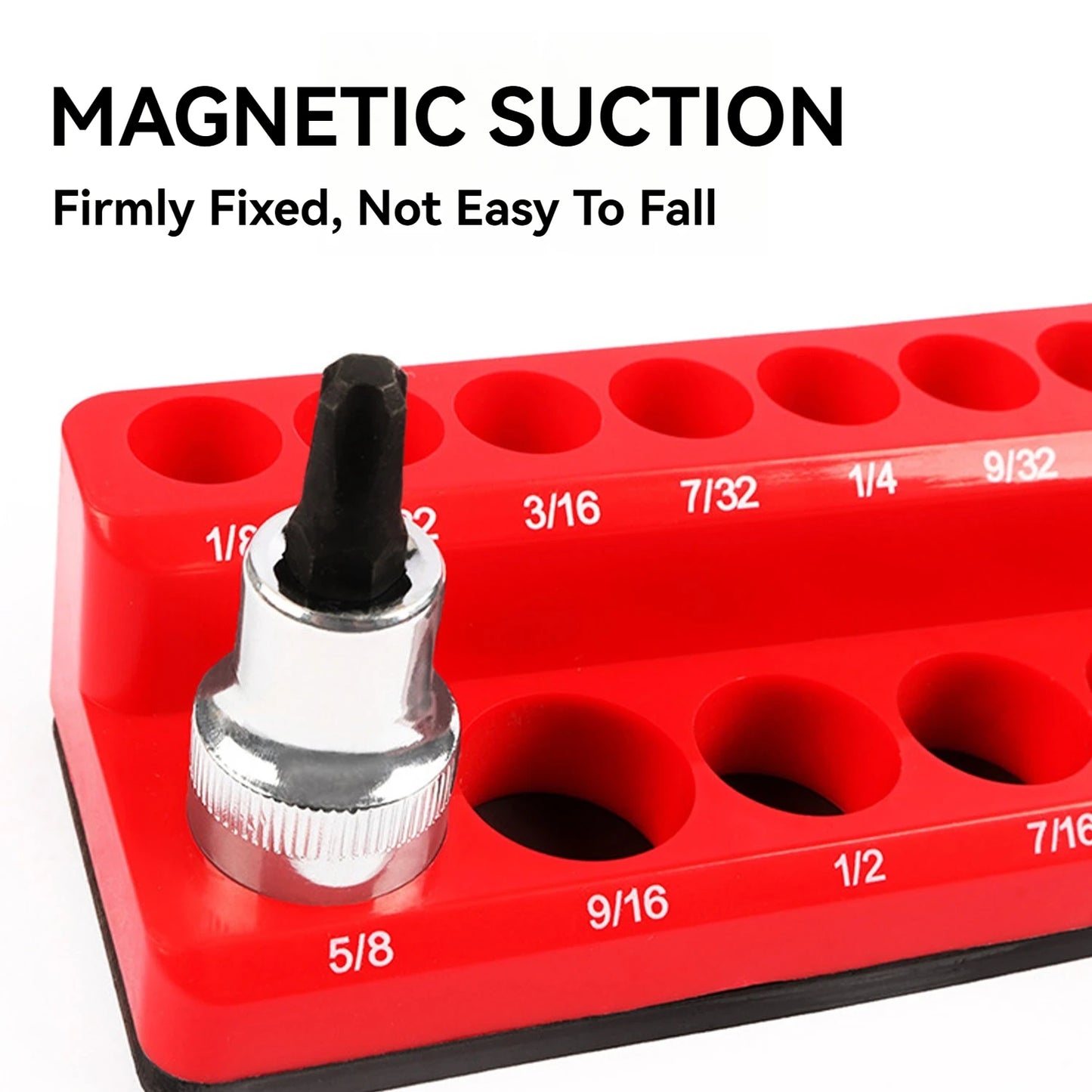 Hign-concerned Magnetic Socket Organizer 6 Piece Tool Set