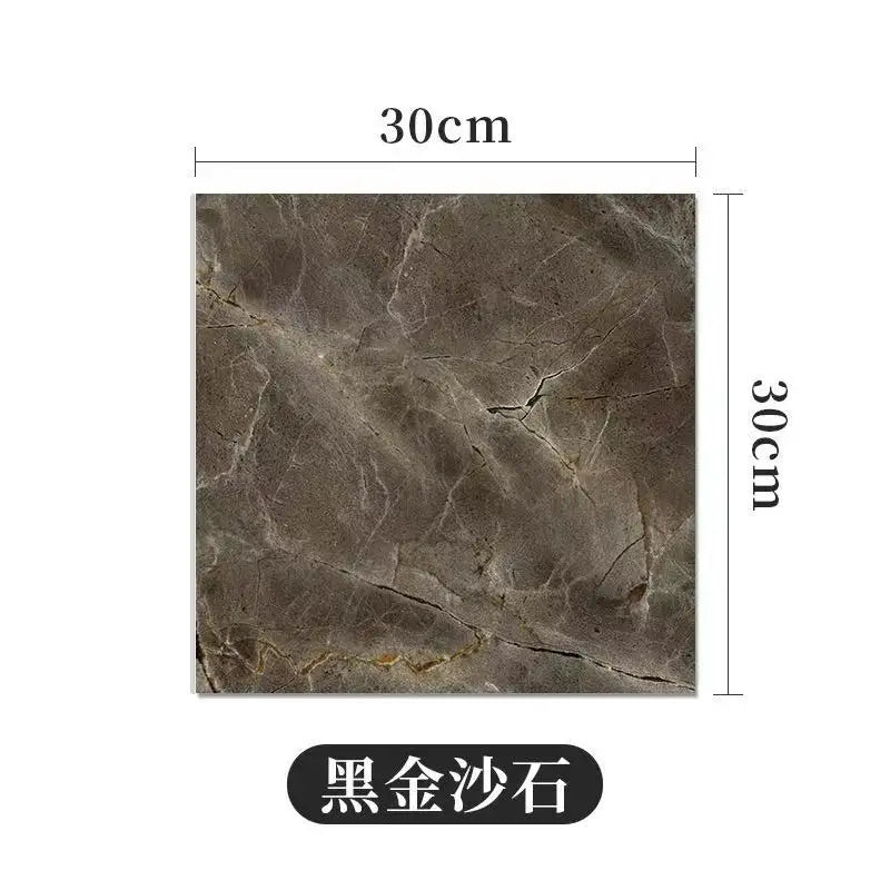 Censor Simulated Thick Marble Tile Floor Sticker PVC Waterproof