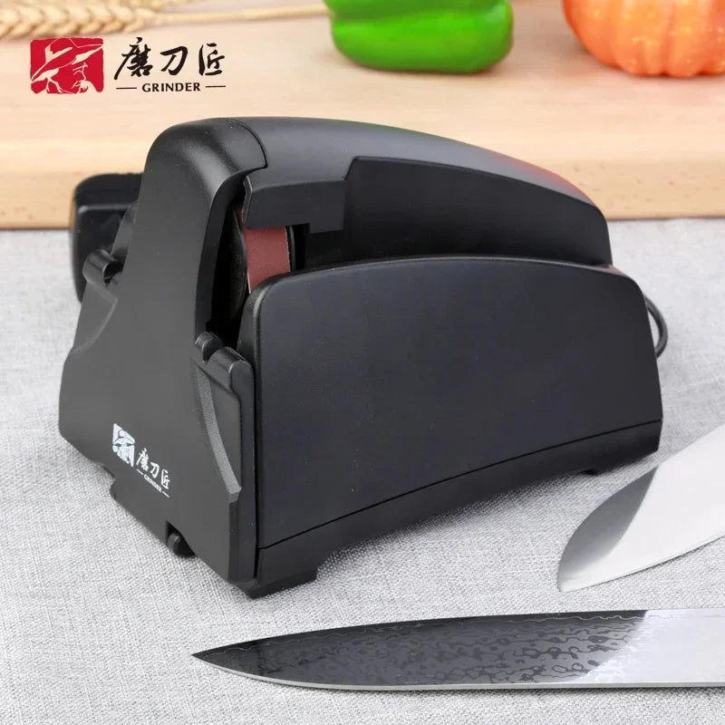 TAIDEA Electric Knife Sharpener With 120/320/600/1000 Grit Belts