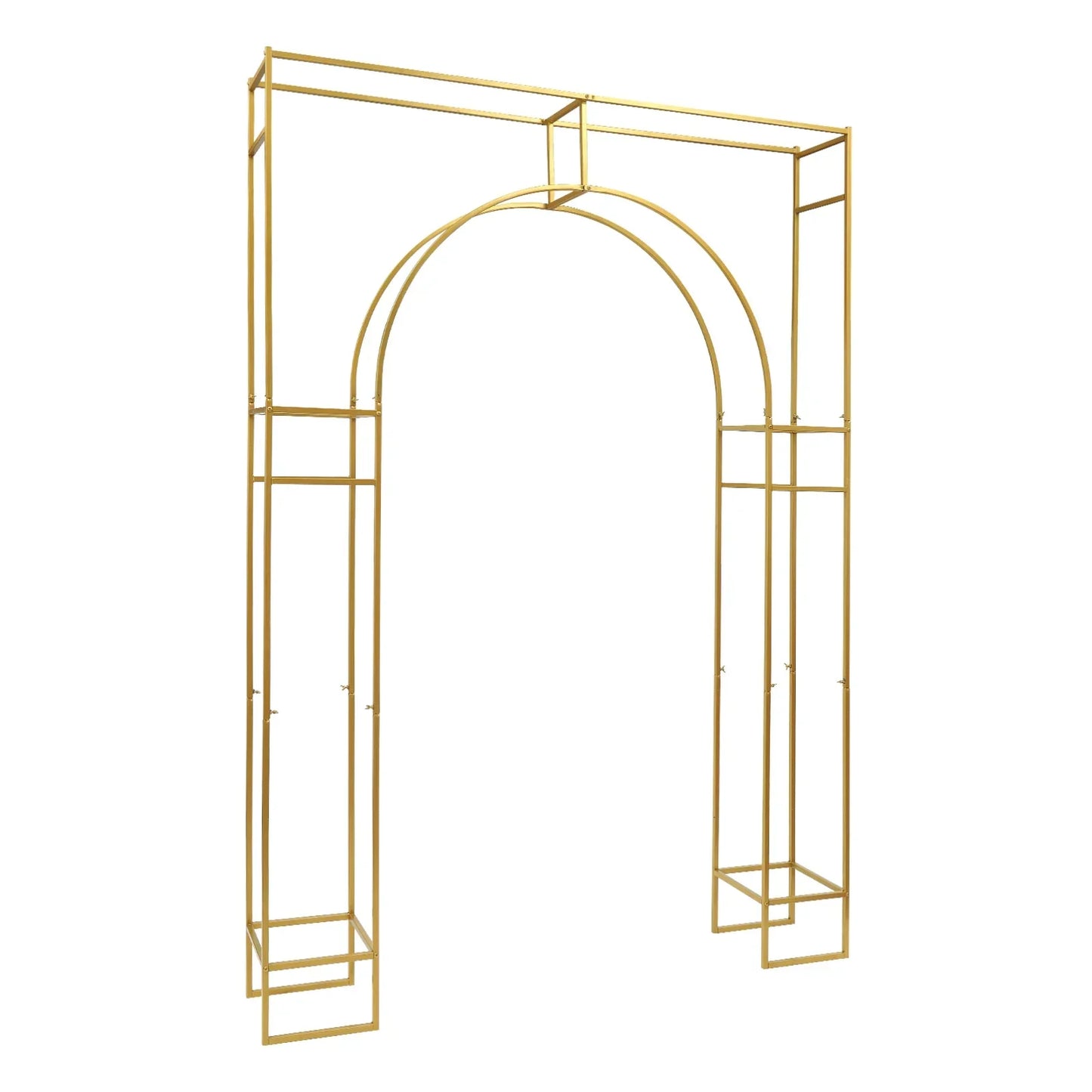 NONECN Wedding Arches Ceremony Balloon Arch Stand Metal Garden Arbor
