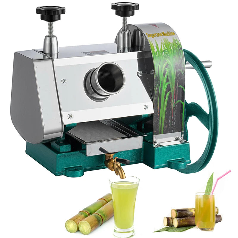 Manual Sugar Cane Juicer Machine Stainless Steel Press