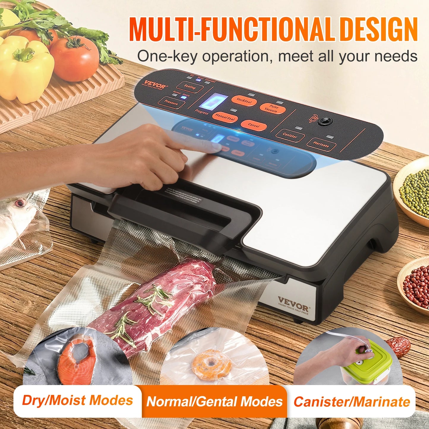 Big Boss Home and Garden Vacuum Sealer 130W With Bags