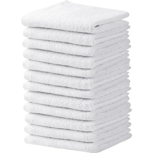Premium Cotton Towels Pack of 12 for Hand Salon Gym