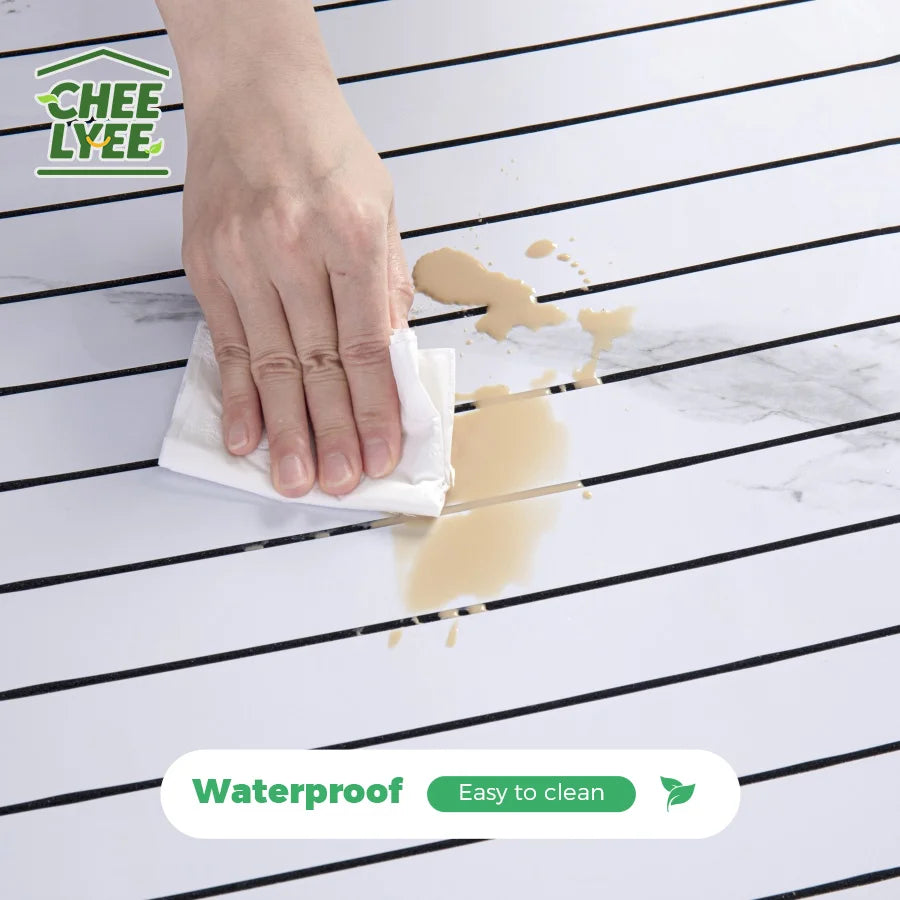 1 Roll Self-Adhesive Grid Wall Sticker SXP Wallpaper Sticker 15.75x118.11inch(12.91 Sq.Ft) Peel and Stick, Suitable for any room