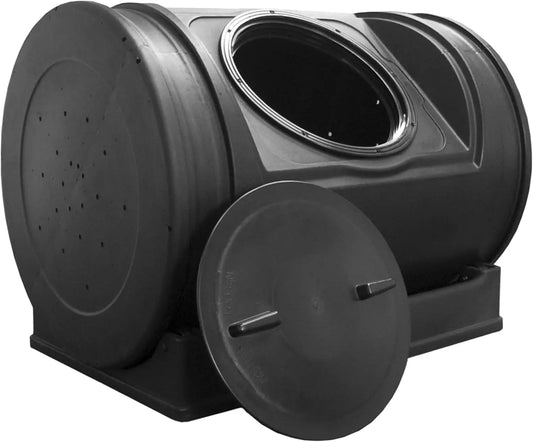 Outdoor Compost Tumbler With Handles For Home Garden Use