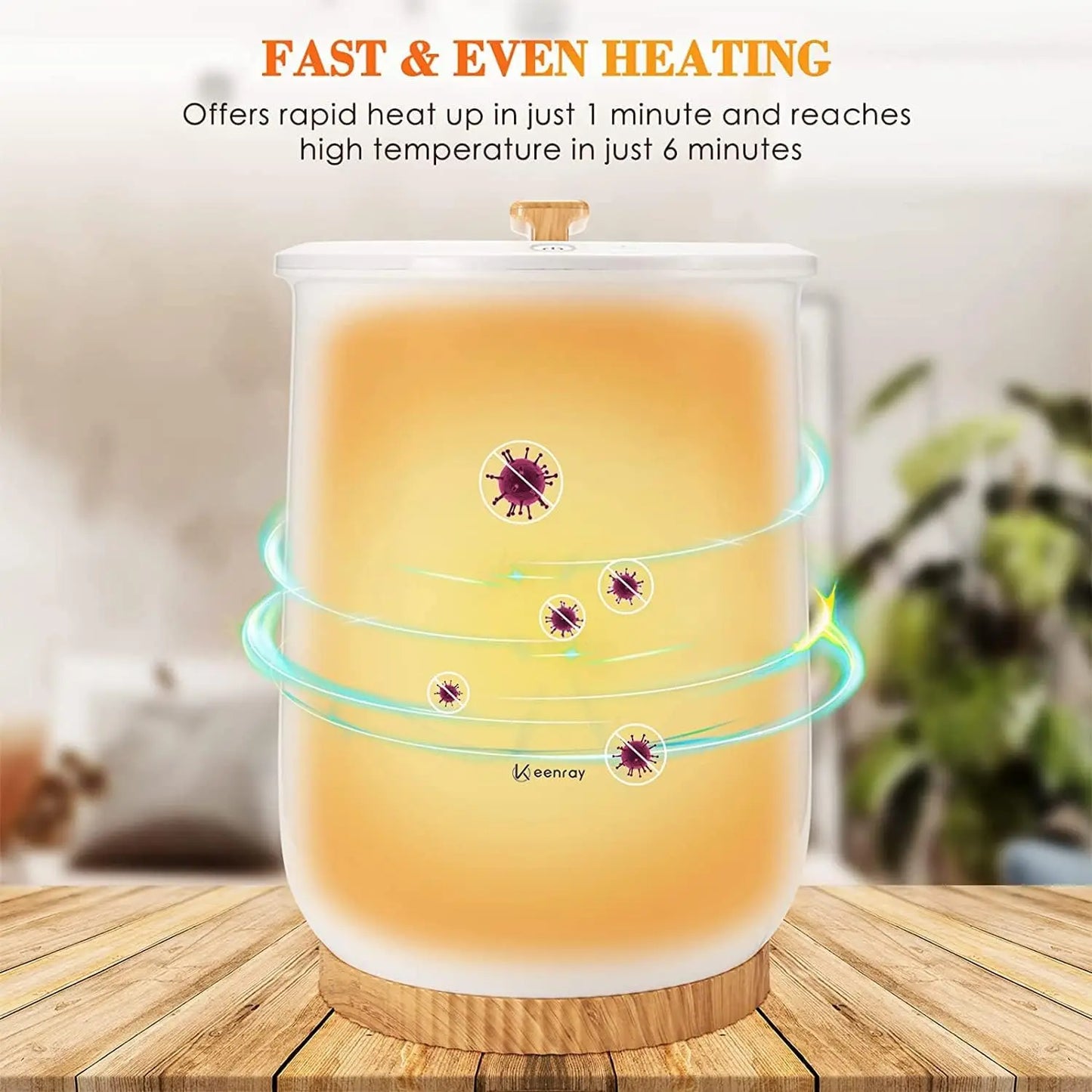 XMSJH Luxury Towel Warmer Bucket Auto Shut Off Towels