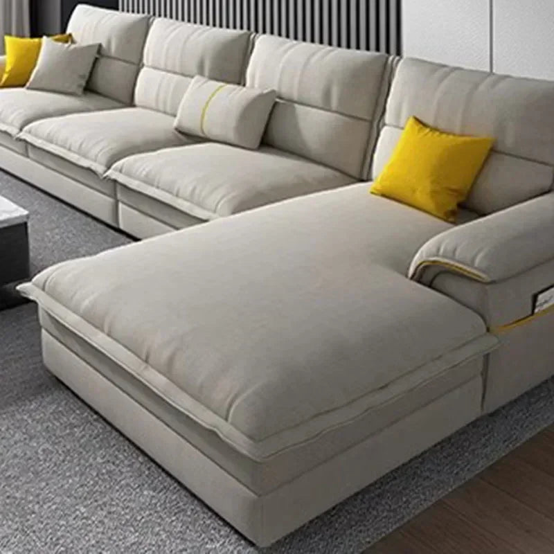 Storage Relax Puff Sofa Sectional Velvet Home Furniture