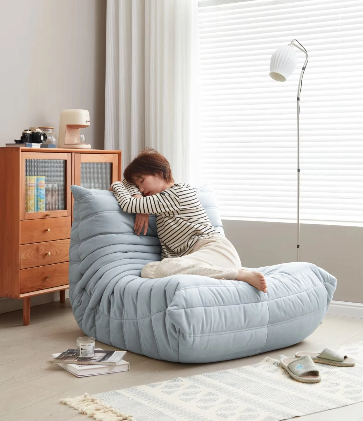 Big Boss Home And Garden Modern Bean Bag Chair Lounge