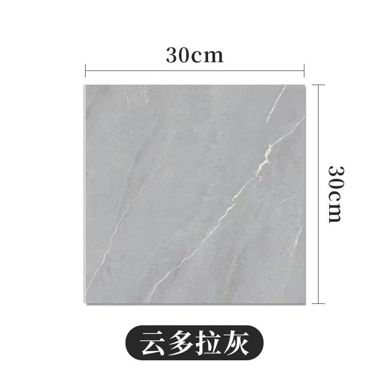 Censor Simulated Thick Marble Tile Floor Sticker PVC Waterproof