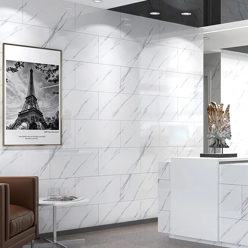 CN Guangdong Marble PVC Floor Tiles Self Adhesive Waterproof Peel Stick