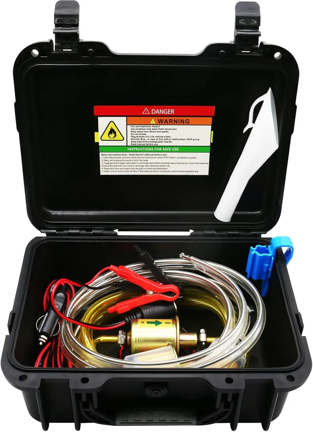 Hign-concerned Fuel Transfer Pump 12V 30 GPH Pulley Pipe