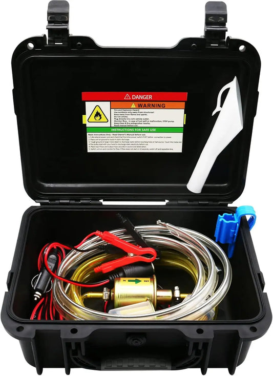 Hign-concerned Fuel Transfer Pump 12V 30 GPH Pulley Pipe