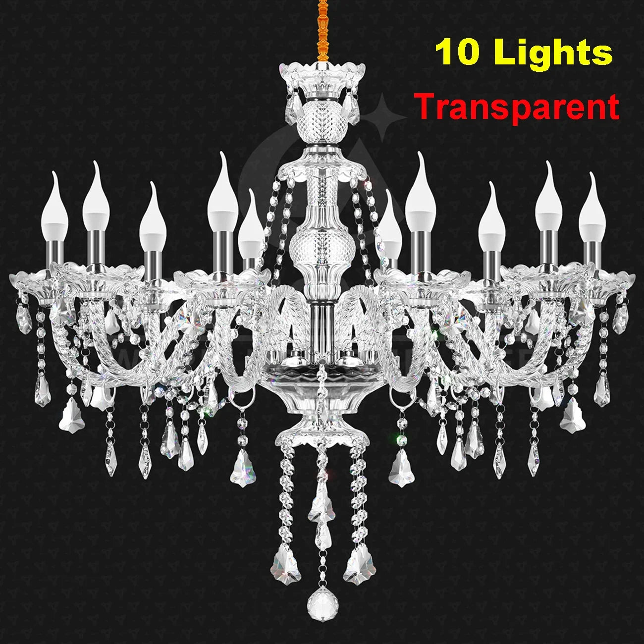 Ridgeyard K9 Crystal Chandelier Four To Eighteen Arms