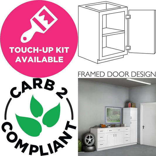 Sherwin Williams Brookings Shaker Base Kitchen Cabinet