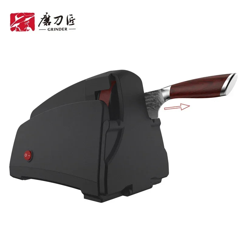 TAIDEA Electric Knife Sharpener With 120/320/600/1000 Grit Belts