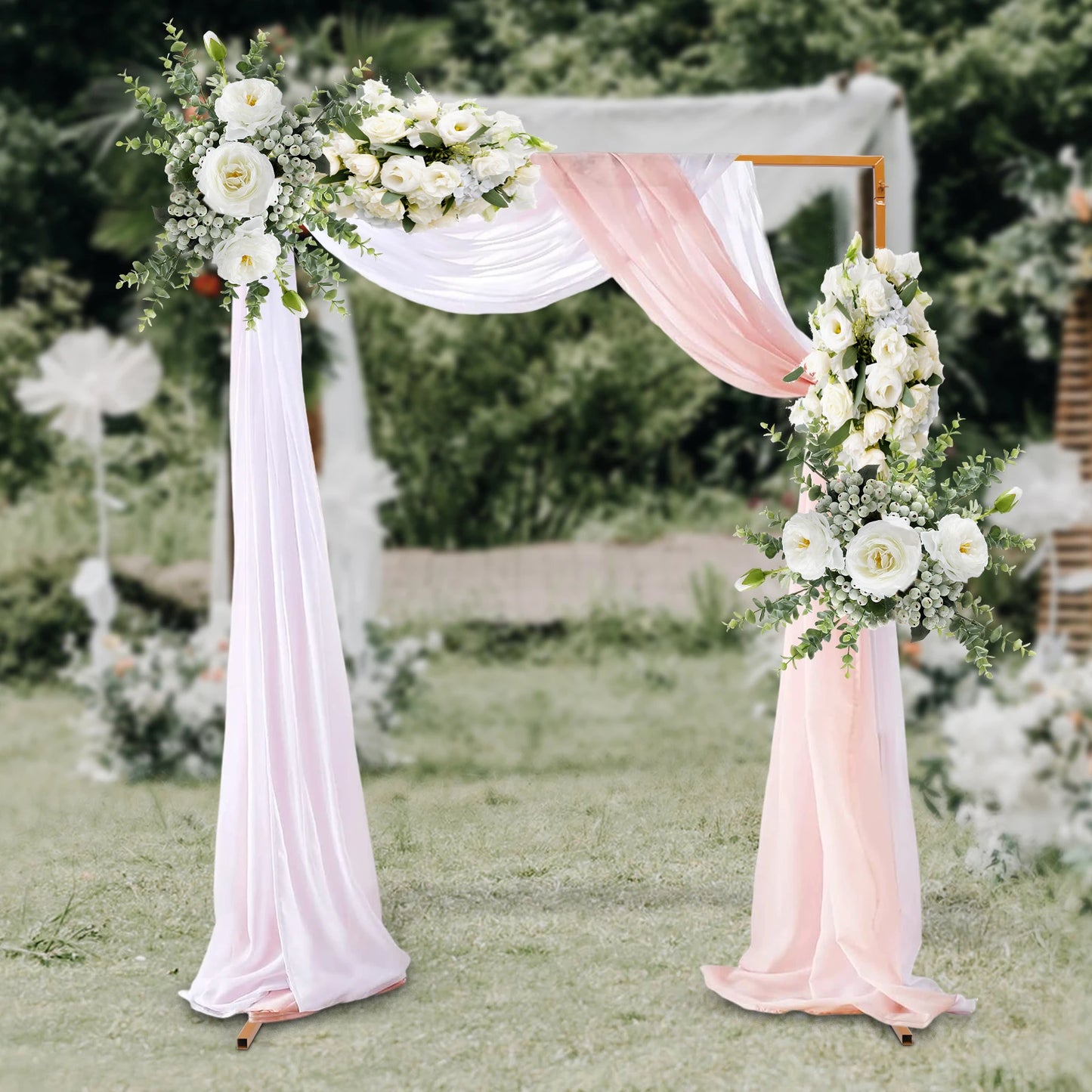 Metal Backdrop Stand For Wedding Arches And Balloon Arch Frame