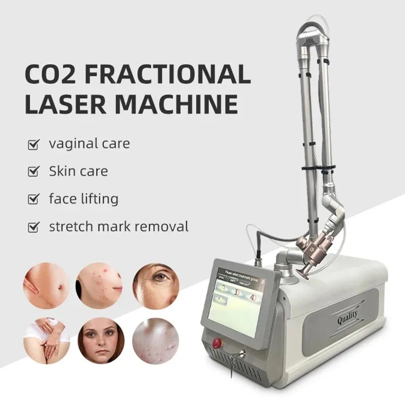 CO2 Laser Skin Care Machine Carbon Peel Fractional Portable Pro