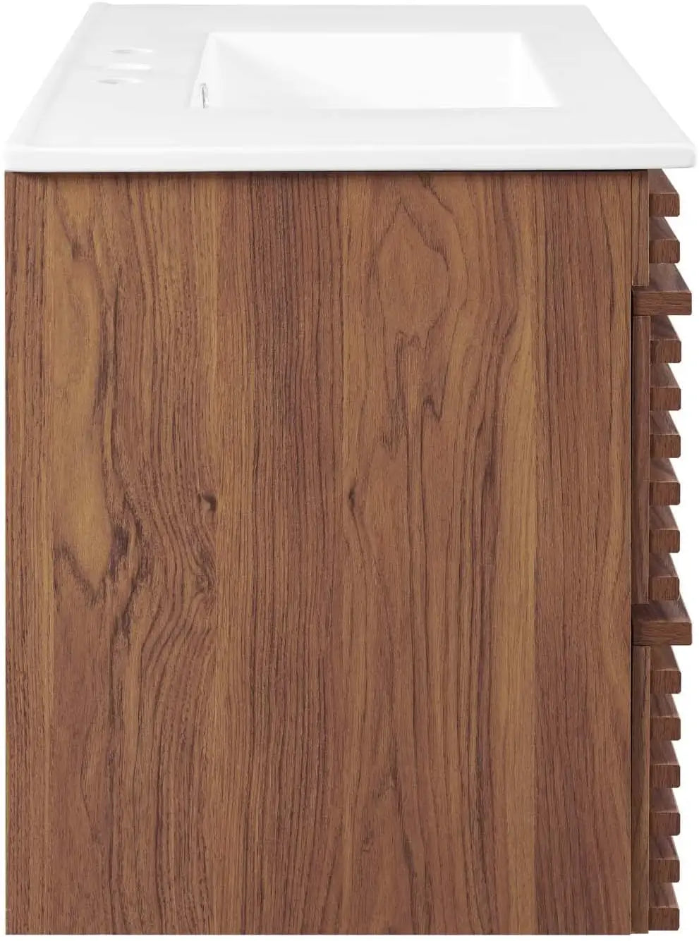 XMSJ Wall Mount Bathroom Vanity Render for Modern Baths