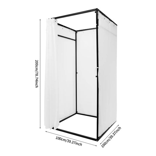 Portable Clothing Store Fitting Room Dressing Solution