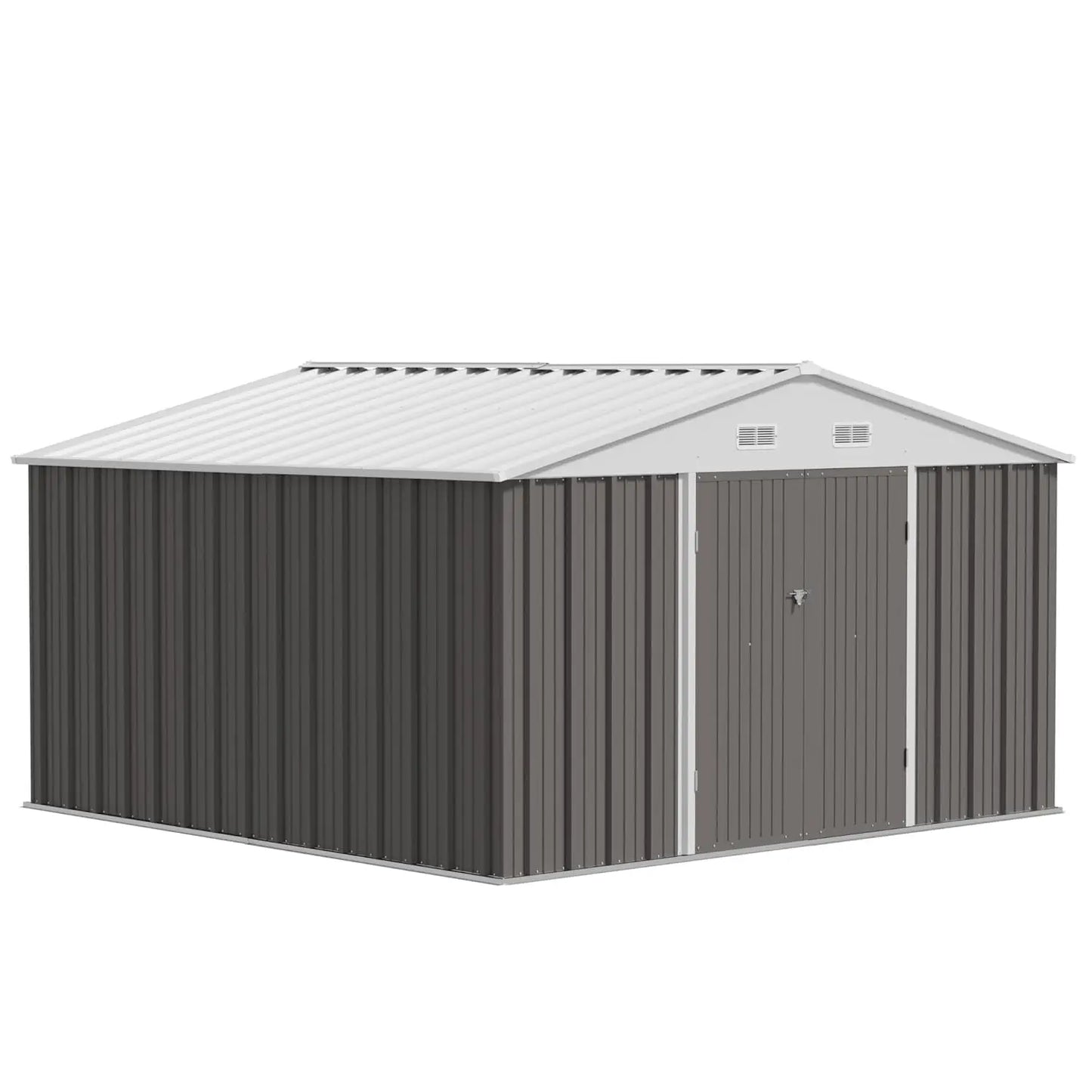 Alloy Steel Outdoor Storage Shed for Backyard and Garden Tools
