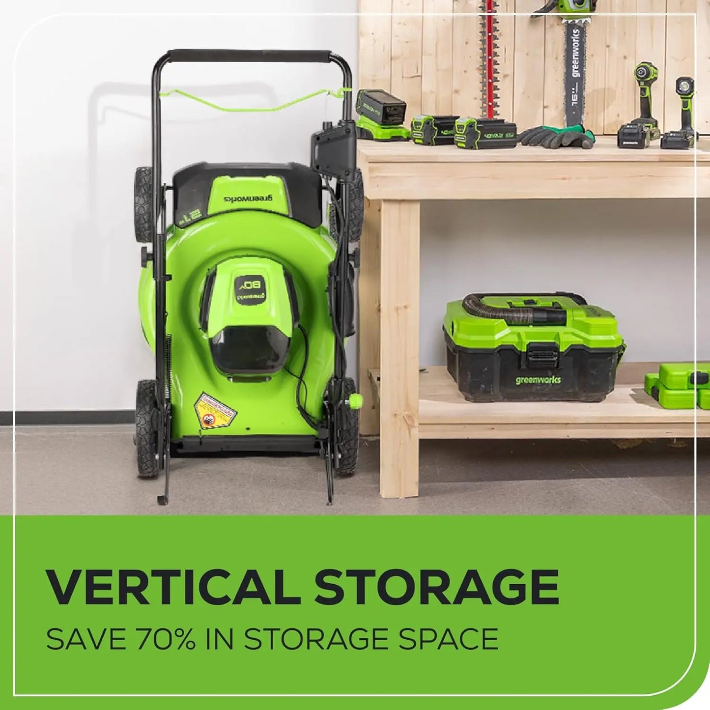 XMSJ 80V Brushless Cordless Push Lawn Mower Charger