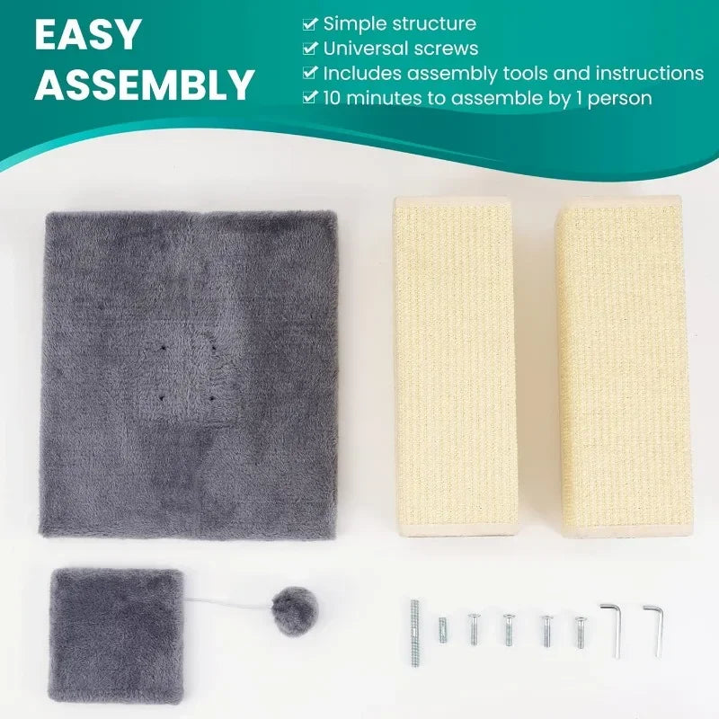 Hign-concerned Cat Scratching Post Indoor Sisal Scratcher