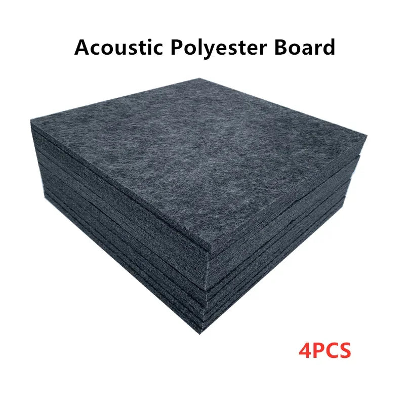 Make Friend Acoustic Foam Panels 4 Pack for Studio Absorption