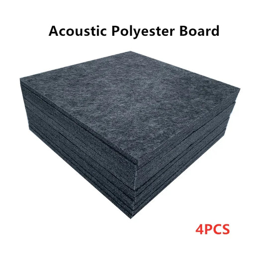 Make Friend Acoustic Foam Panels 4 Pack for Studio Absorption