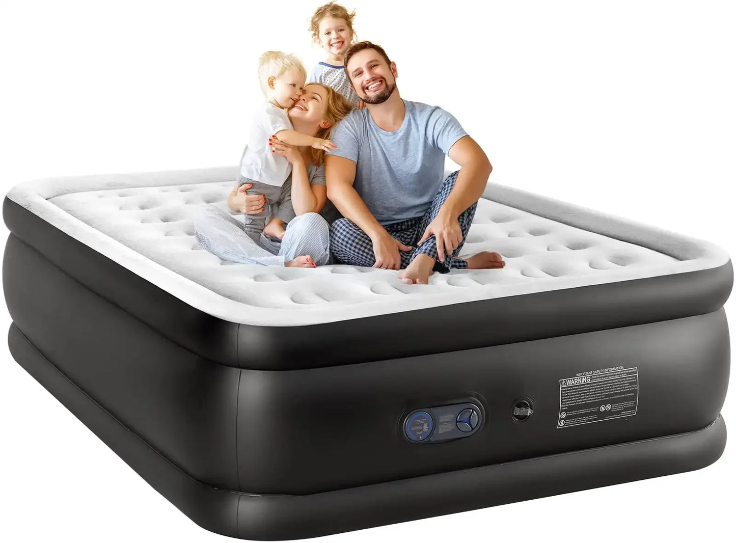 XMSJ Air Mattress with Built In High Capacity Pump