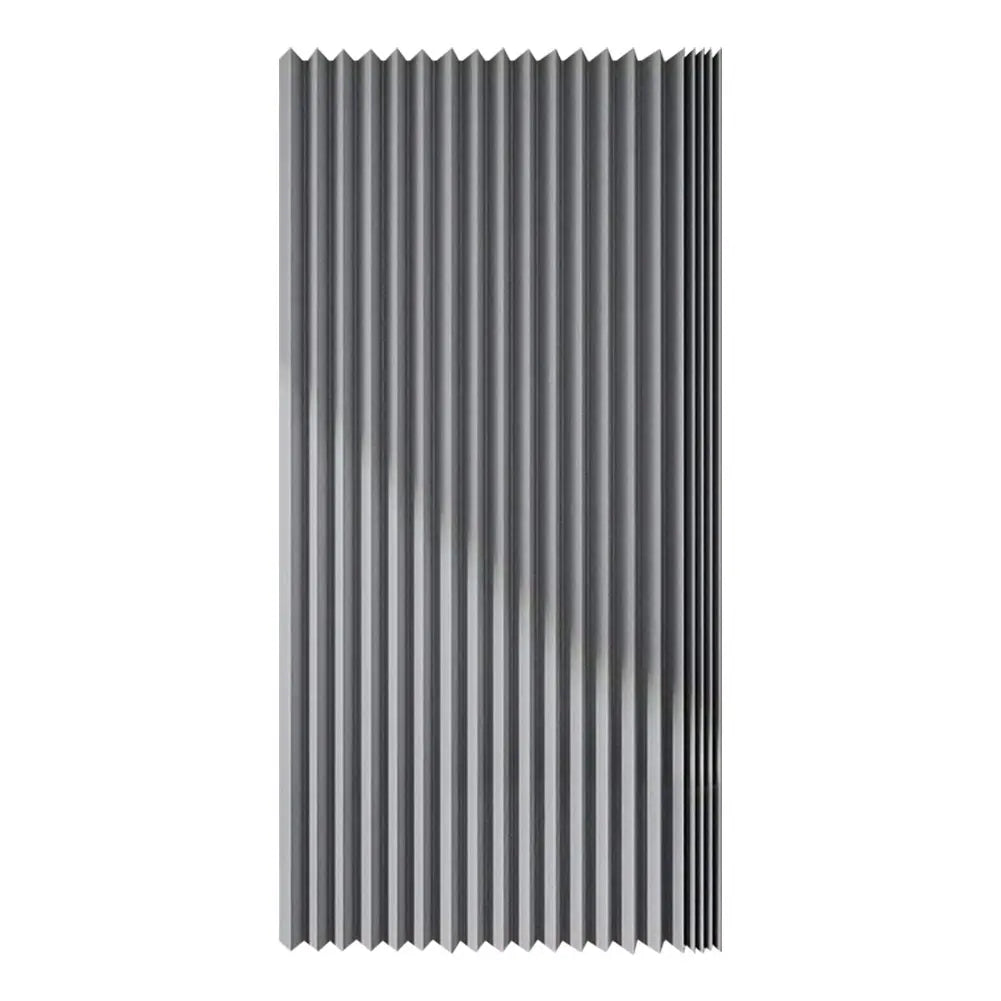 APWIKOGERCraft Foldable Magnetic Shower Curtain with Hooks