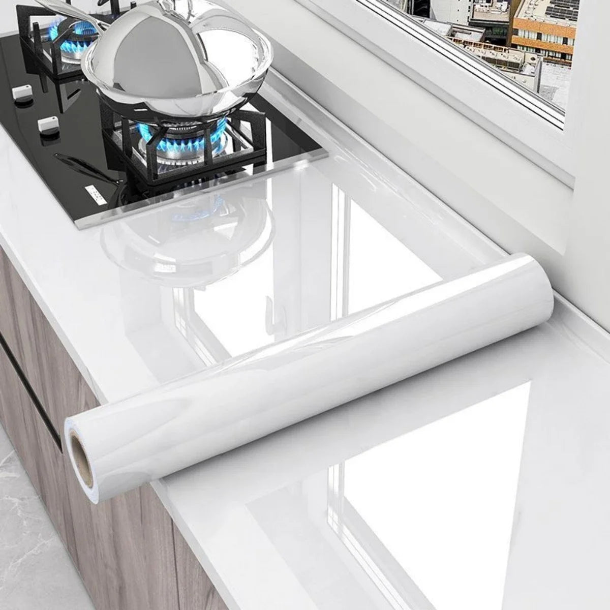 Sichuan Vinyl Marble Wallpaper Self Adhesive Waterproof Wall Sticker