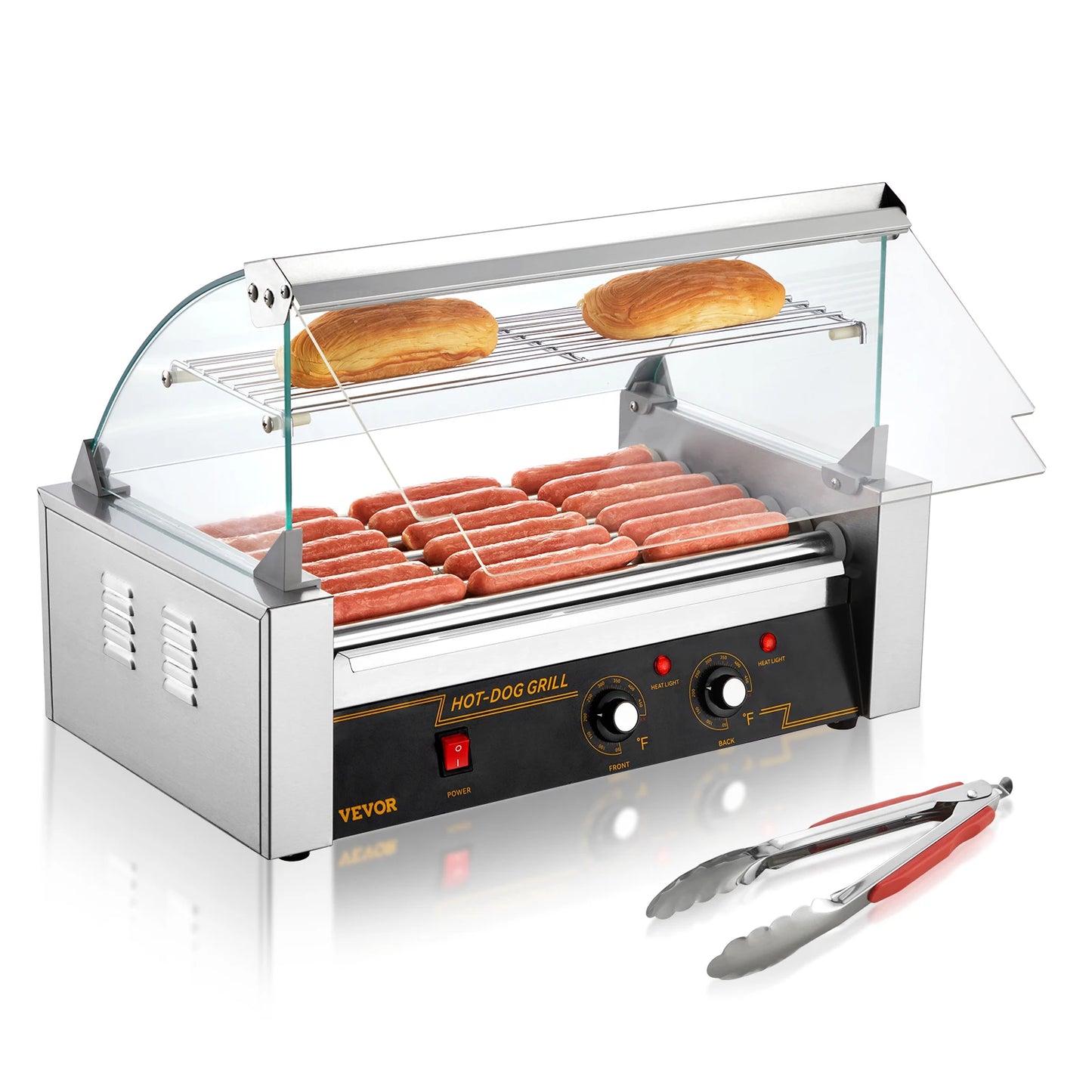 Succebuy Commercial Hot Dog Roller Sausage Maker Barbecue Grill Machine